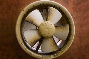 clean bathroom exhaust fan