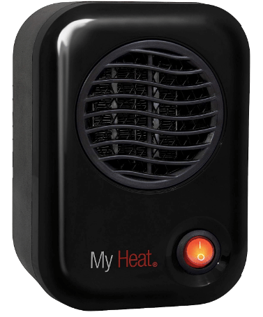 Lasko MyHeat Personal Mini Space Heater for Home with Single Speed