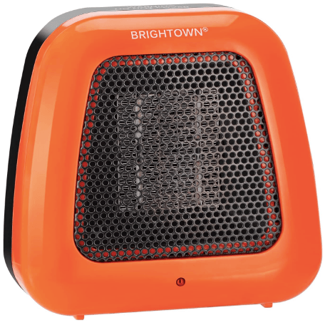 Small Space Heater for Indoor Use - 400W Low Wattage